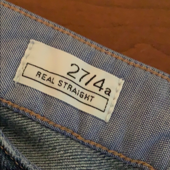 GAP JEANS REAL SKINNY JEANS SZ 27/29 - Picture 4 of 6